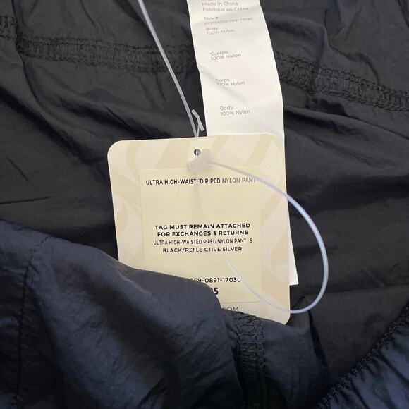 Fabletics Pants Small Black Ultra High Waisted Performance Athleisure Casual New - Picture 4 of 7